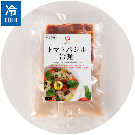 ［東京冷麺］トマトバジル冷麺 2食入